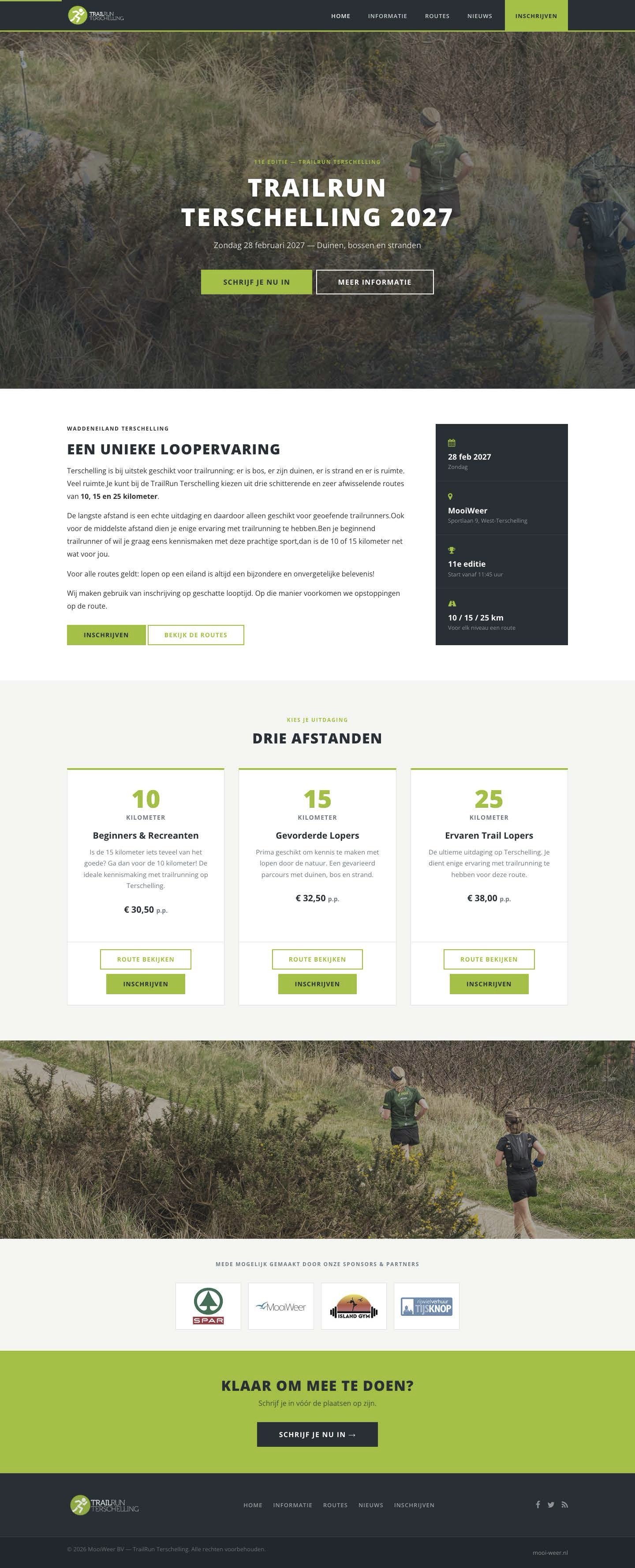 TrailRun Website Redesign